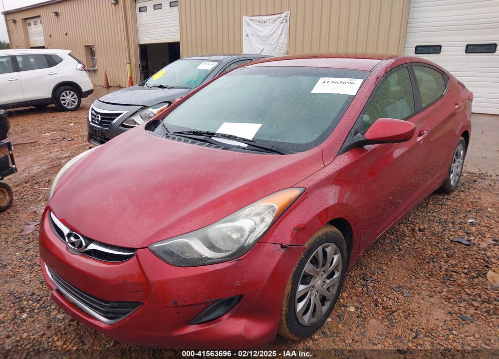 2013 HYUNDAI ELANTRA VIN: 5NPDH4AE9DH218054