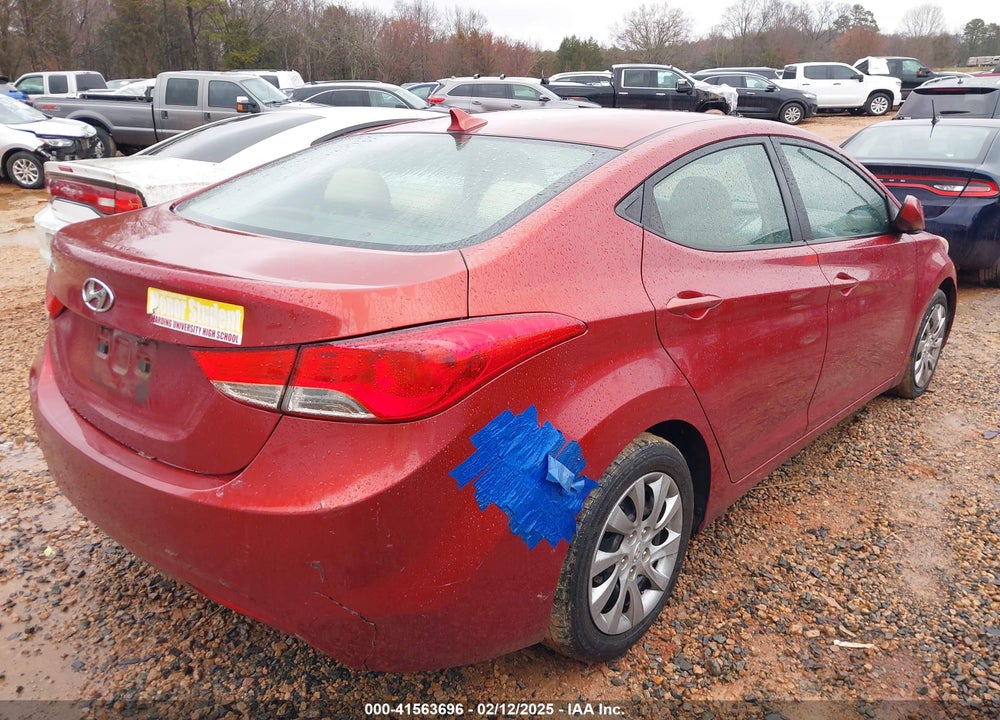 2013 HYUNDAI ELANTRA VIN: 5NPDH4AE9DH218054