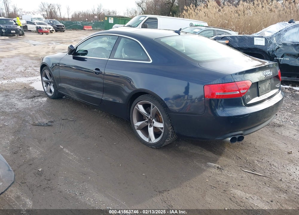 2012 AUDI A5 2.0T PREMIUM VIN: WAURFAFR9CA034810