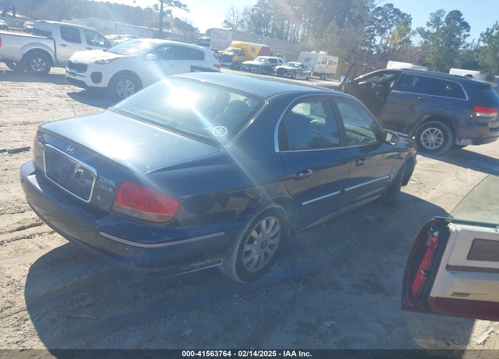 2003 HYUNDAI SONATA GLS/LX VIN: KMHWF35H73A763880