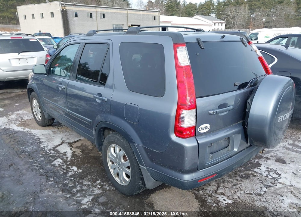 2005 HONDA CR-V SE VIN: SHSRD78995U303559