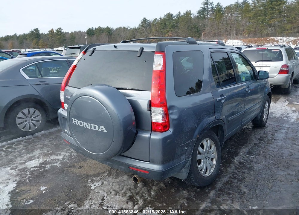 2005 HONDA CR-V SE VIN: SHSRD78995U303559
