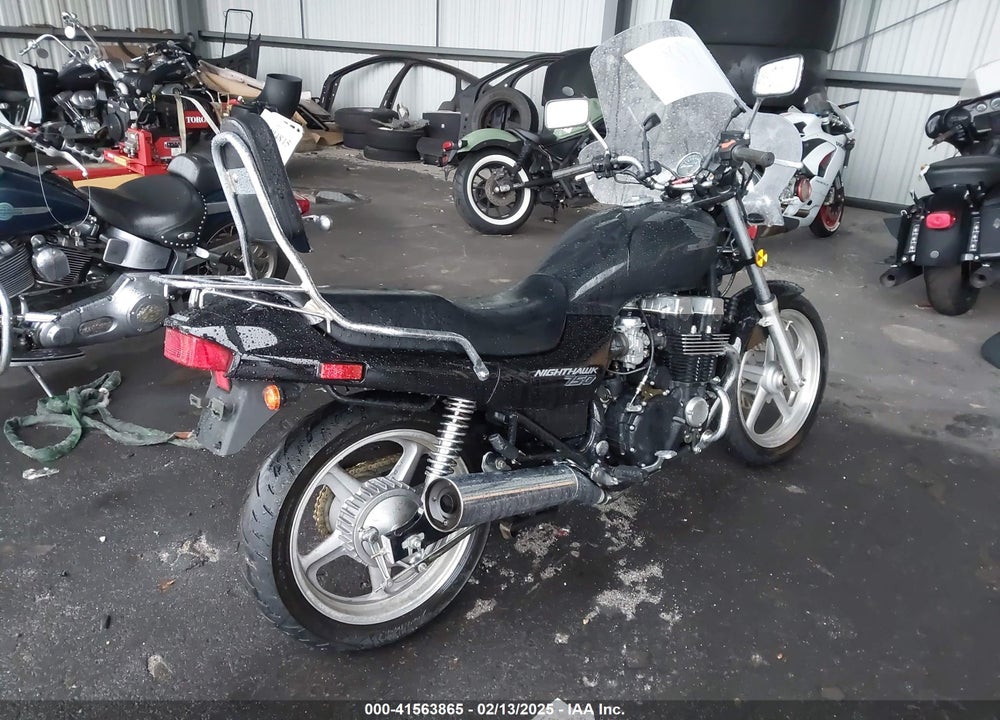 2000 HONDA CB750 VIN: JH2RC3809YM800747