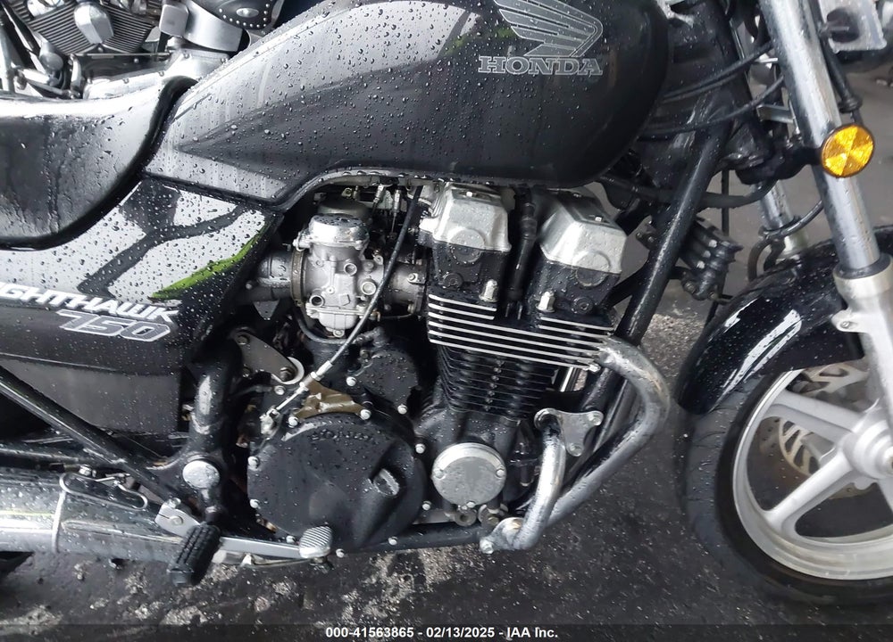 2000 HONDA CB750 VIN: JH2RC3809YM800747