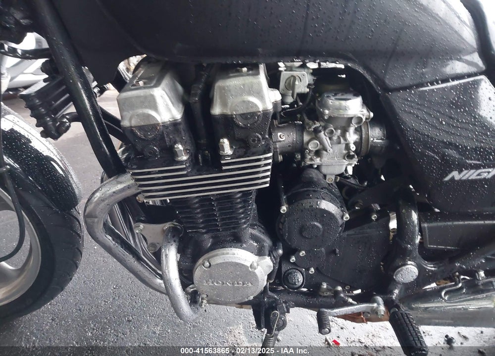 2000 HONDA CB750 VIN: JH2RC3809YM800747