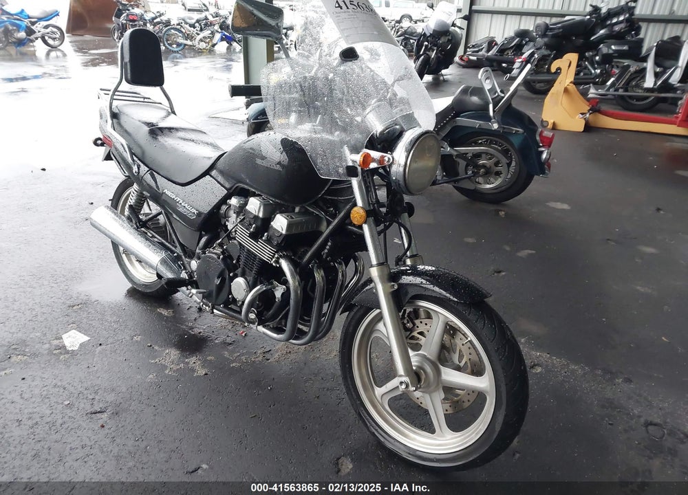 2000 HONDA CB750 VIN: JH2RC3809YM800747