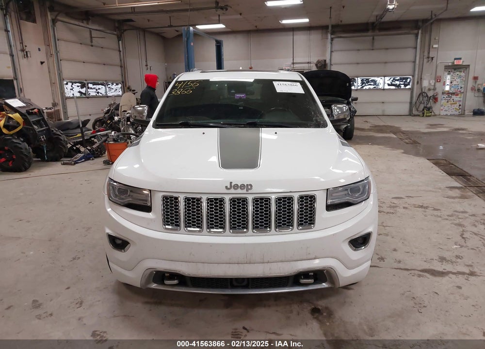 2014 JEEP GRAND CHEROKEE OVERLAND VIN: 1C4RJFCM8EC296056