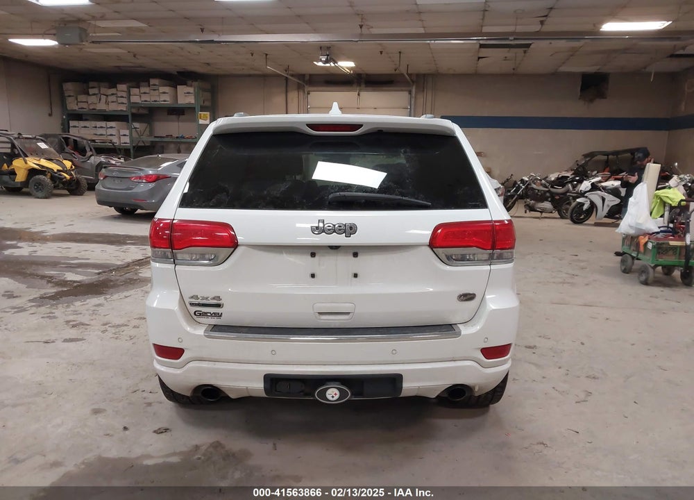 2014 JEEP GRAND CHEROKEE OVERLAND VIN: 1C4RJFCM8EC296056