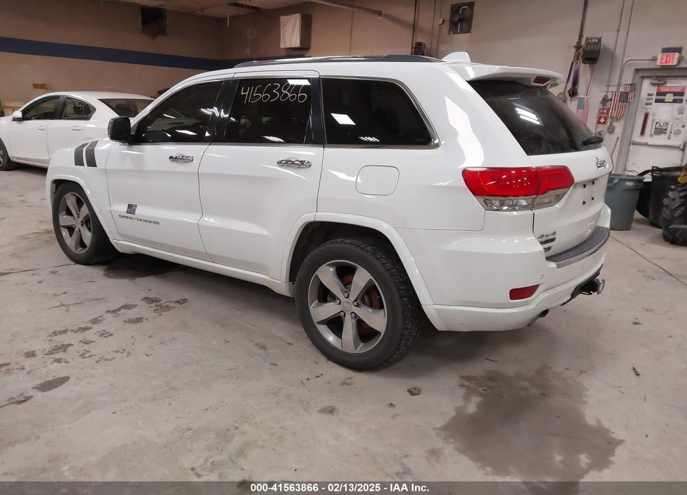 2014 JEEP GRAND CHEROKEE OVERLAND VIN: 1C4RJFCM8EC296056