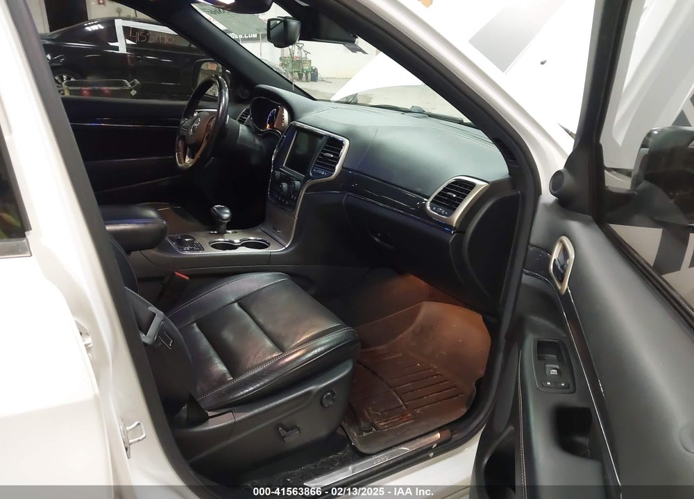 2014 JEEP GRAND CHEROKEE OVERLAND VIN: 1C4RJFCM8EC296056