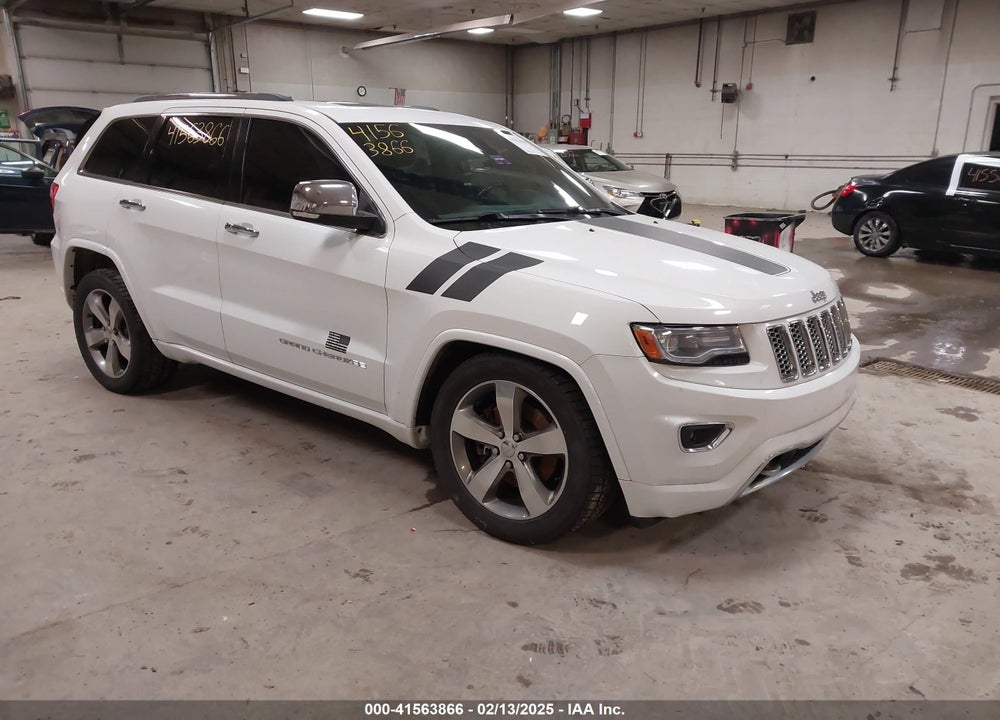 2014 JEEP GRAND CHEROKEE OVERLAND VIN: 1C4RJFCM8EC296056