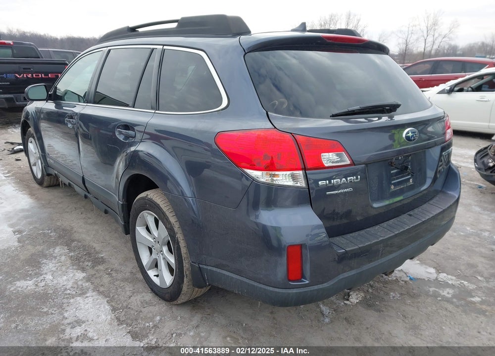 2014 SUBARU OUTBACK 2.5I PREMIUM VIN: 4S4BRCCC3E3300493