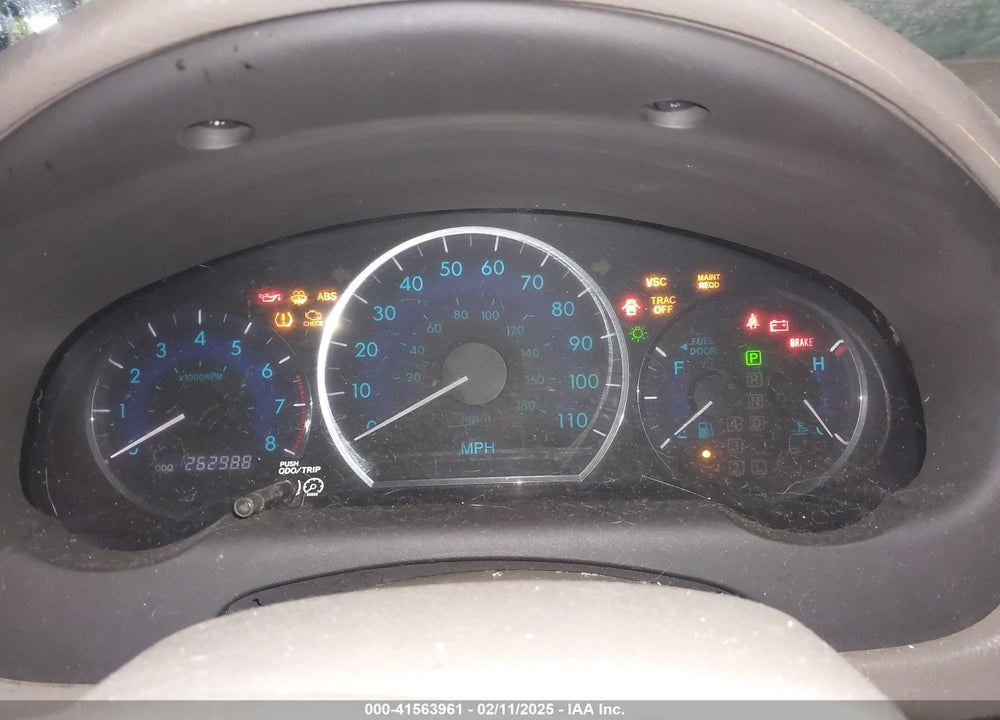 2007 TOYOTA SIENNA XLE/XLE LIMITED VIN: 5TDZK22C57S002919
