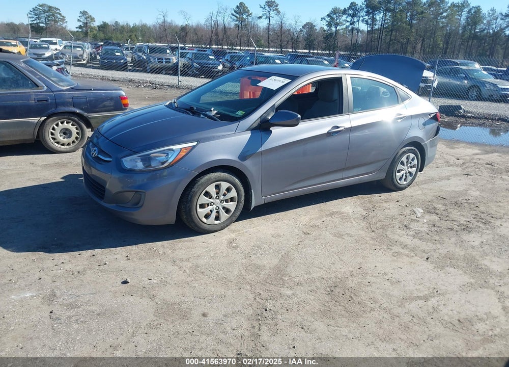 2017 HYUNDAI ACCENT VIN: KMHCT4AE3HU254307