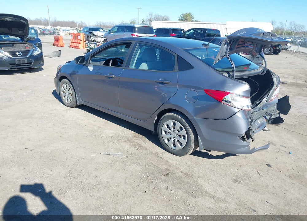 2017 HYUNDAI ACCENT VIN: KMHCT4AE3HU254307
