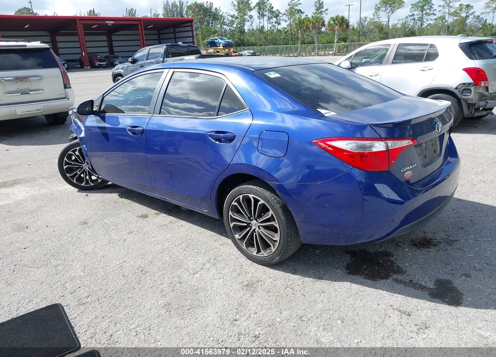 2014 TOYOTA COROLLA VIN: 2T1BURHE6EC125888