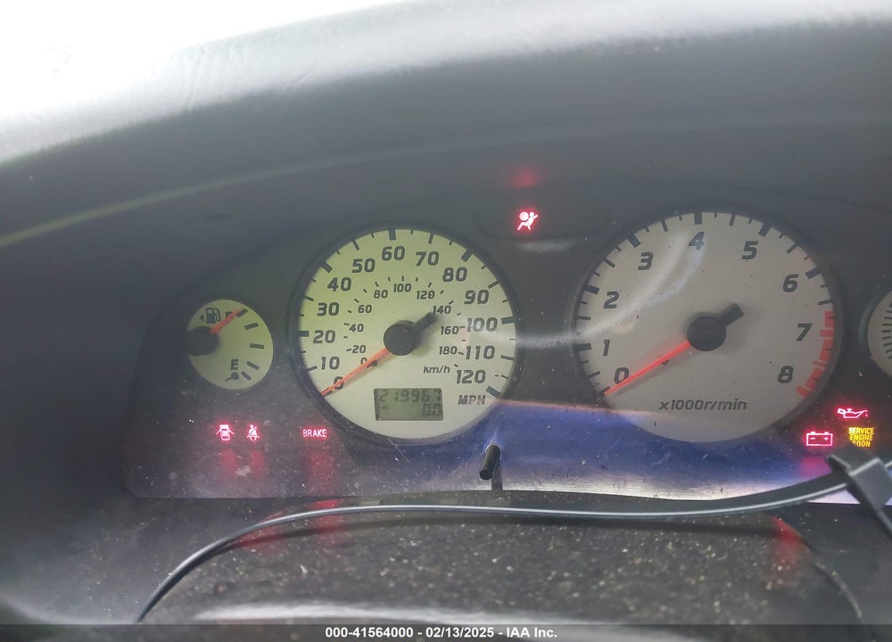 2002 NISSAN PATHFINDER SE VIN: JN8DR09X32W660223