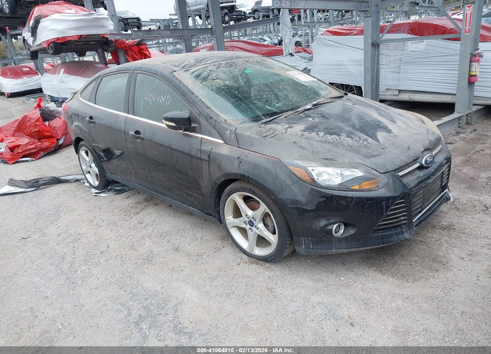 2013 FORD FOCUS TITANIUM VIN: 1FADP3J23DL233377