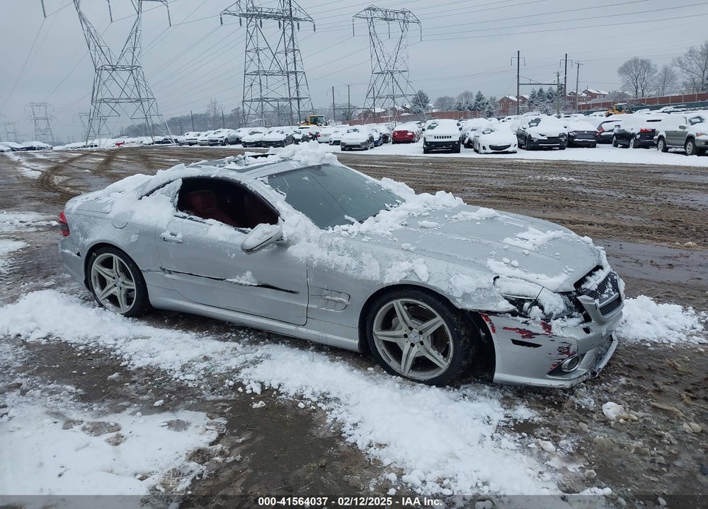 2009 MERCEDES-BENZ SL 550 VIN: WDBSK71F39F145783