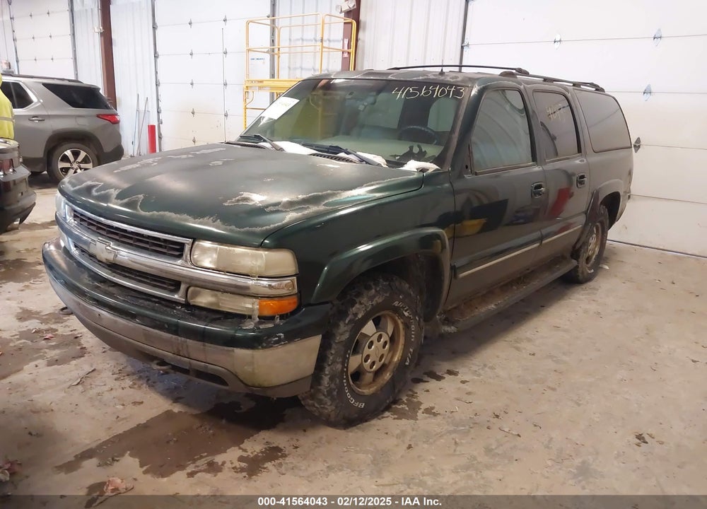 2002 CHEVROLET SUBURBAN 1500 LT VIN: 1GNFK16Z62J107963