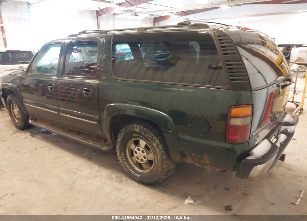 2002 CHEVROLET SUBURBAN 1500 LT VIN: 1GNFK16Z62J107963