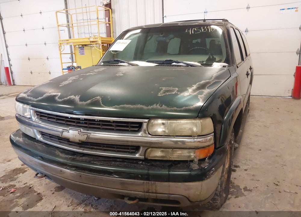 2002 CHEVROLET SUBURBAN 1500 LT VIN: 1GNFK16Z62J107963