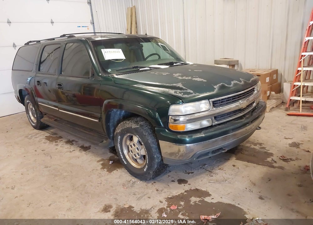 2002 CHEVROLET SUBURBAN 1500 LT VIN: 1GNFK16Z62J107963
