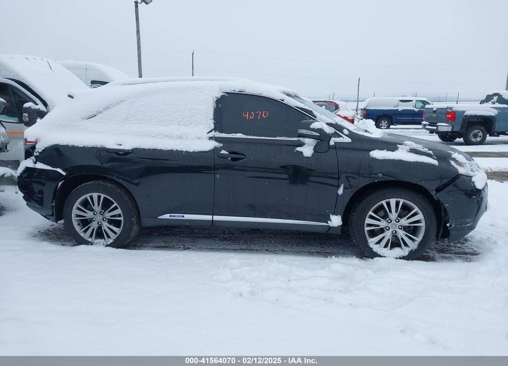 2013 LEXUS RX 450H VIN: JTJBC1BA3D2064195
