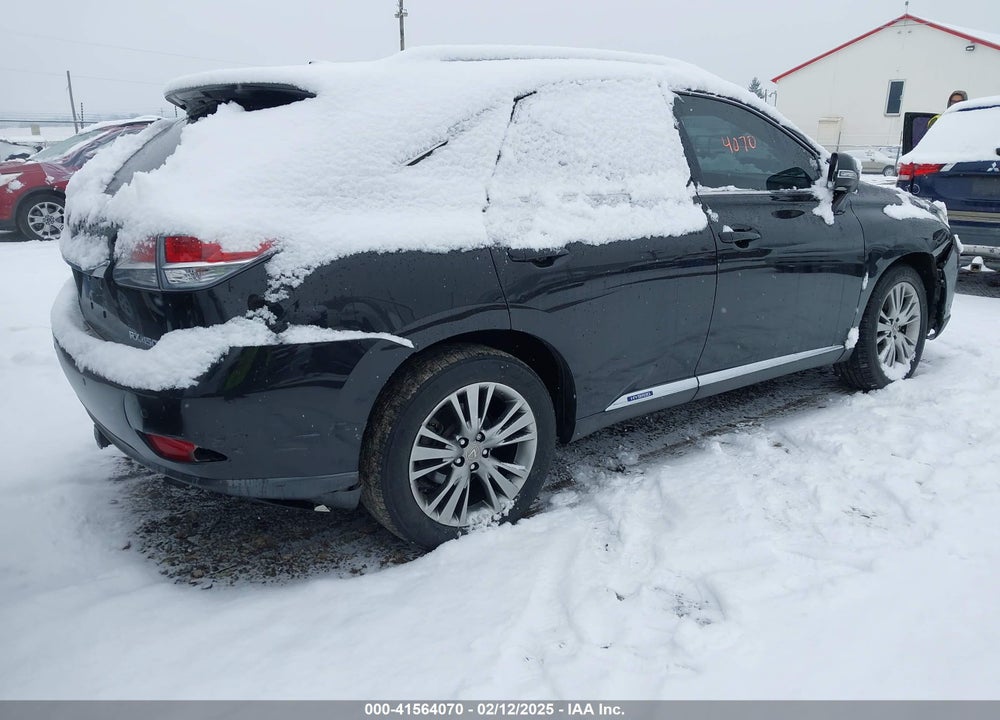 2013 LEXUS RX 450H VIN: JTJBC1BA3D2064195