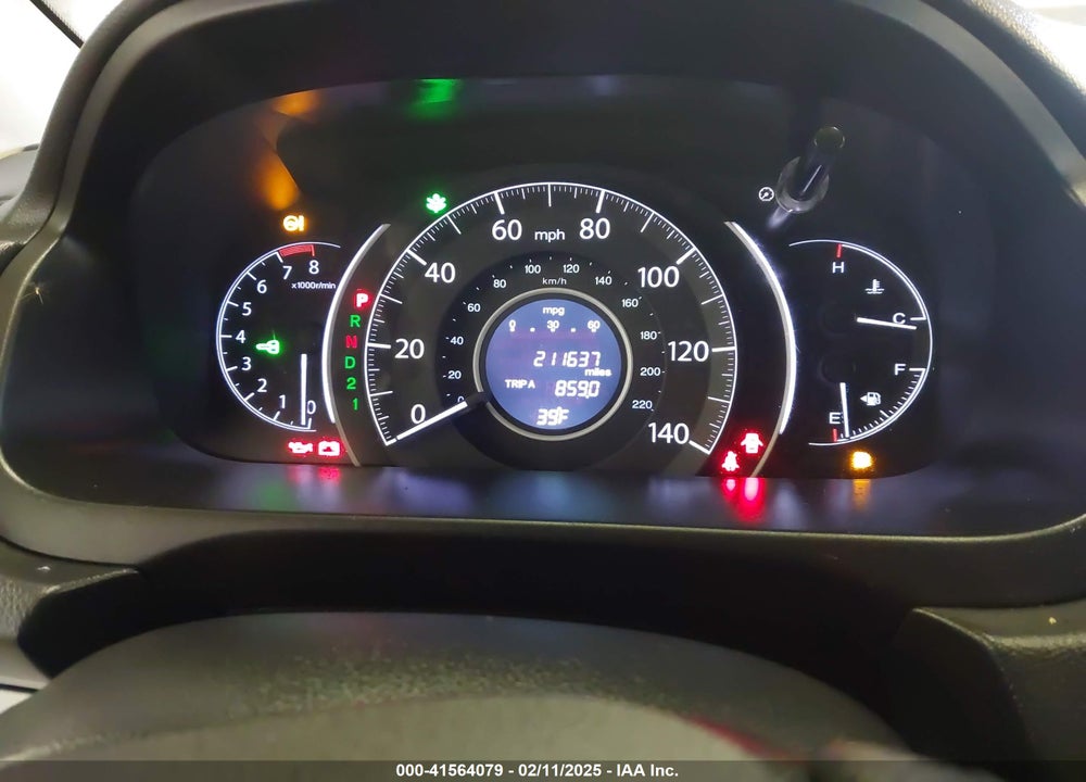 2014 HONDA CR-V LX VIN: 2HKRM4H39EH618848