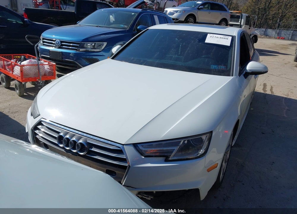 2017 AUDI A4 VIN: WAUKMAF46HN050460
