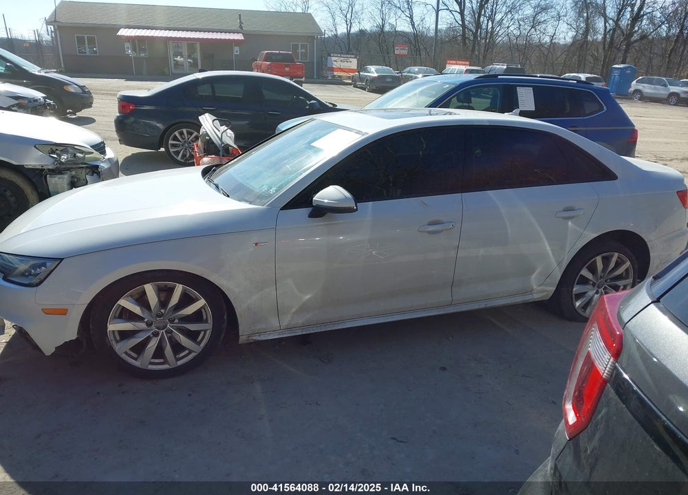 2017 AUDI A4 VIN: WAUKMAF46HN050460