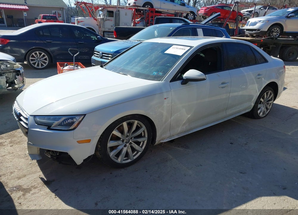 2017 AUDI A4 VIN: WAUKMAF46HN050460