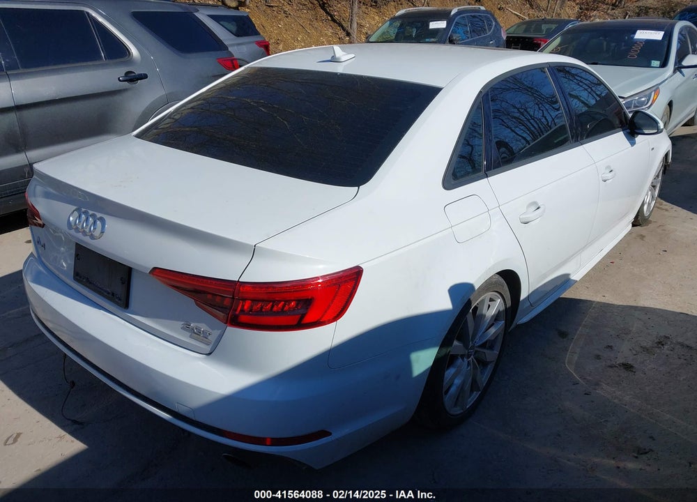 2017 AUDI A4 VIN: WAUKMAF46HN050460