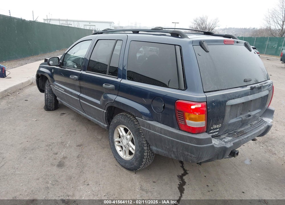 2004 JEEP GRAND CHEROKEE LAREDO VIN: 1J4GW48S54C308872