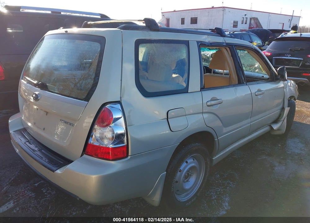 2007 SUBARU FORESTER VIN: JF1SG65607H723899