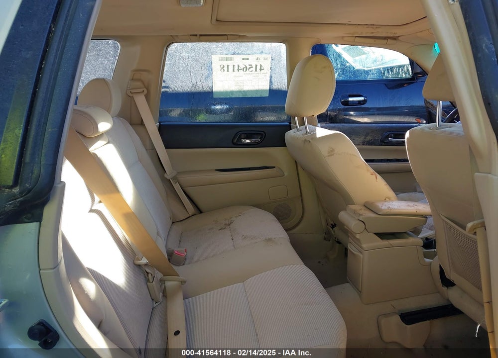 2007 SUBARU FORESTER VIN: JF1SG65607H723899