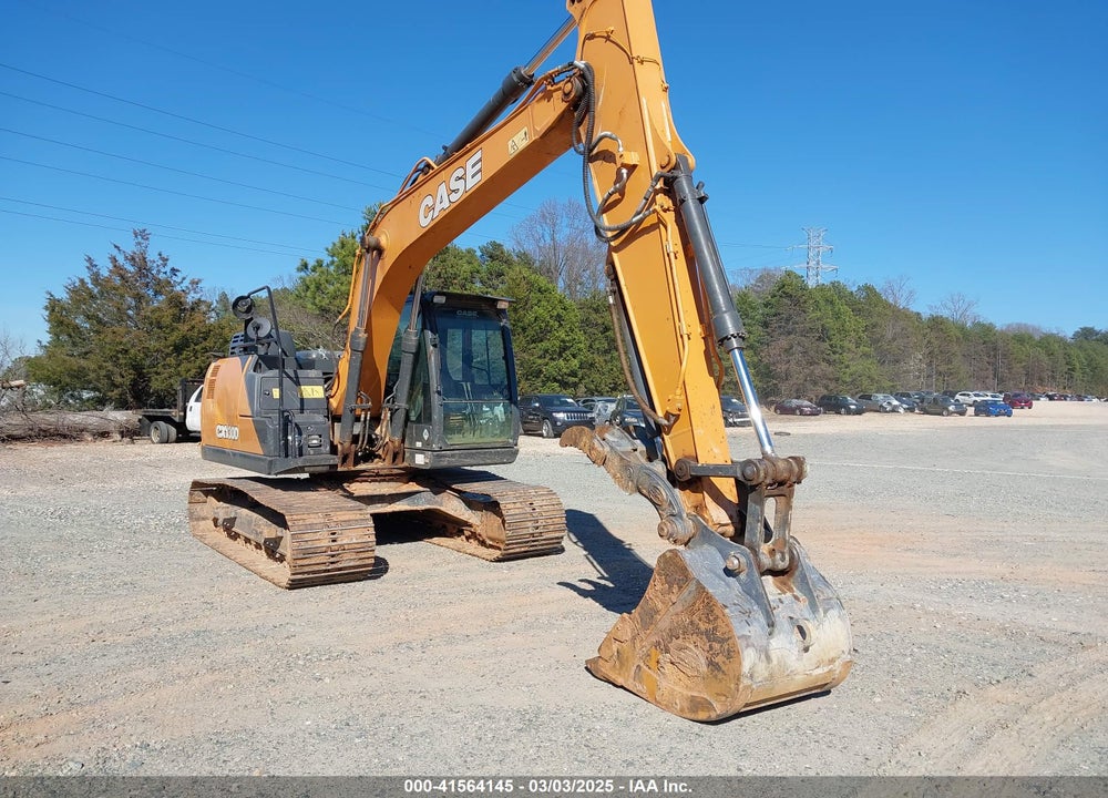 2022 CASE CX130D EXCAVATOR VIN: NMS7D1713