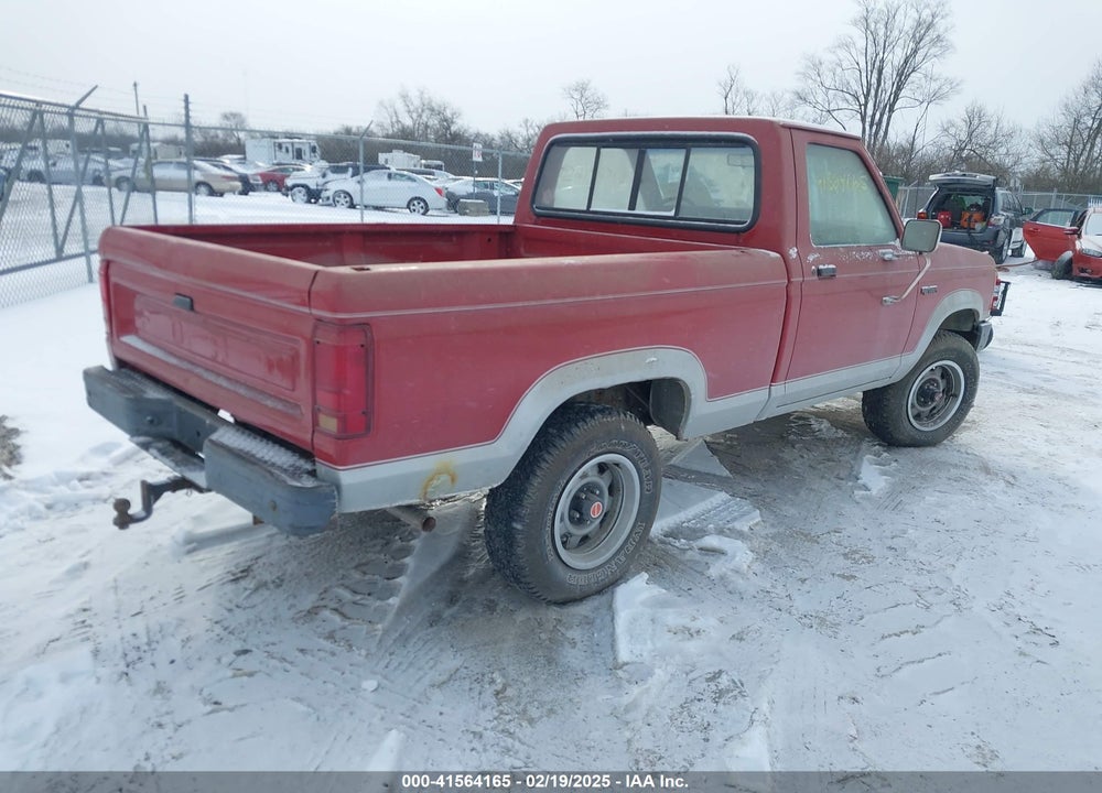 1989 FORD RANGER VIN: 1FTCR11A3KUA50127