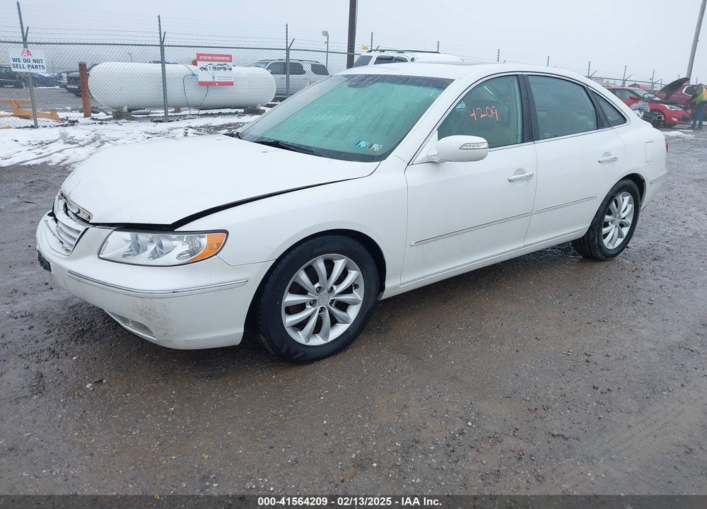 2007 HYUNDAI AZERA LIMITED/SE VIN: KMHFC46F77A229425