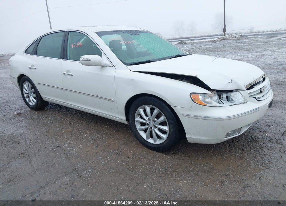 2007 HYUNDAI AZERA LIMITED/SE VIN: KMHFC46F77A229425