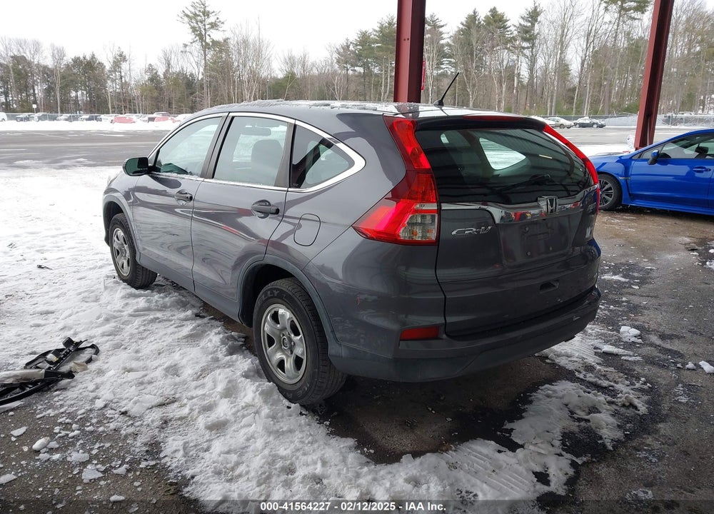 2016 HONDA CR-V LX VIN: 5J6RM4H39GL109898