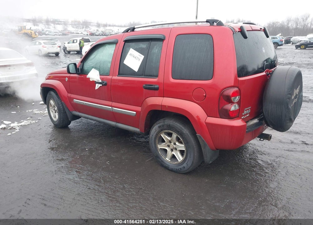 2007 JEEP LIBERTY VIN: 1J4GL58K77W526197