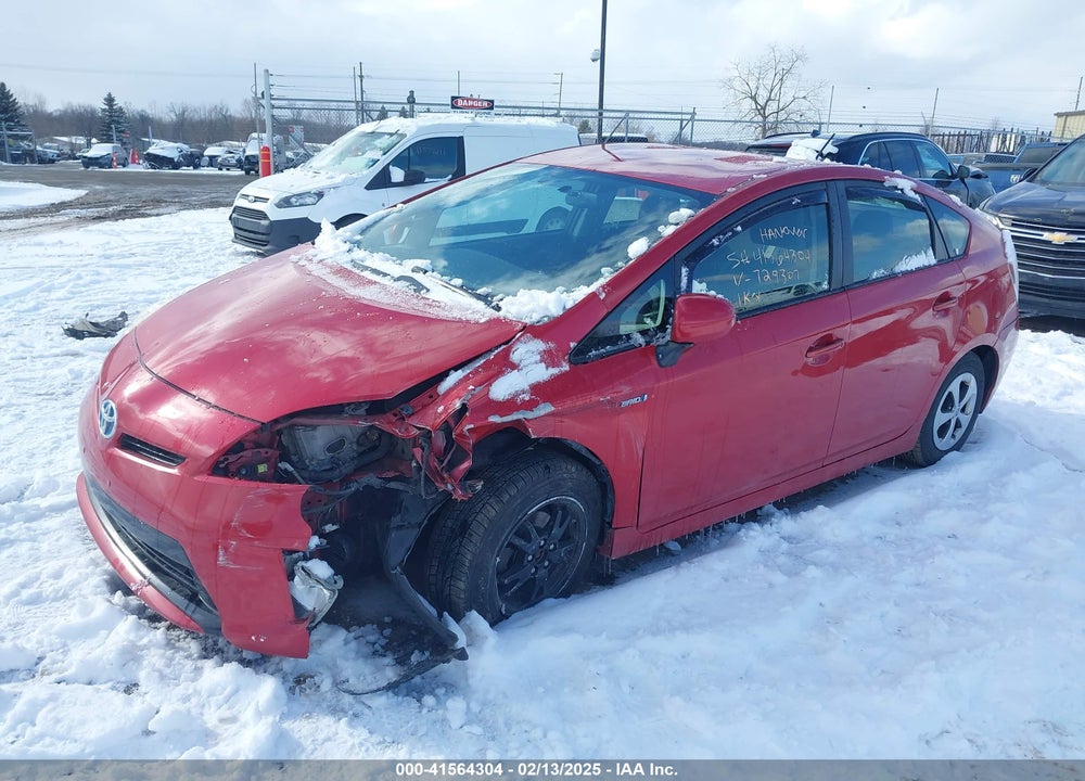 2013 TOYOTA PRIUS VIN: JTDKN3DU8D1729307
