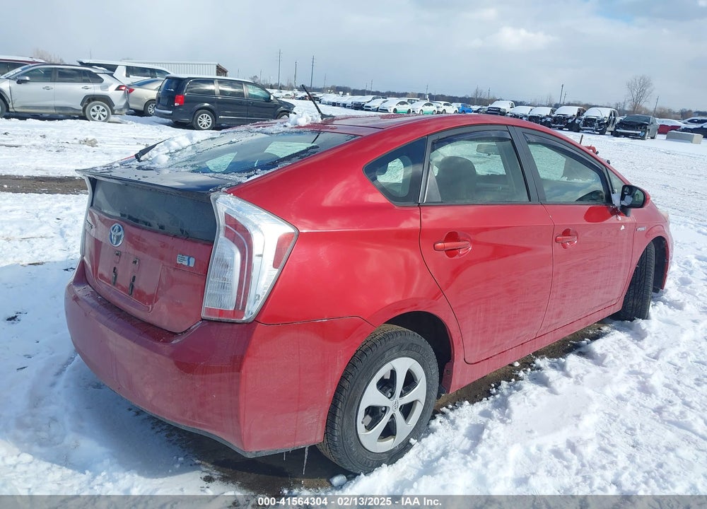 2013 TOYOTA PRIUS VIN: JTDKN3DU8D1729307