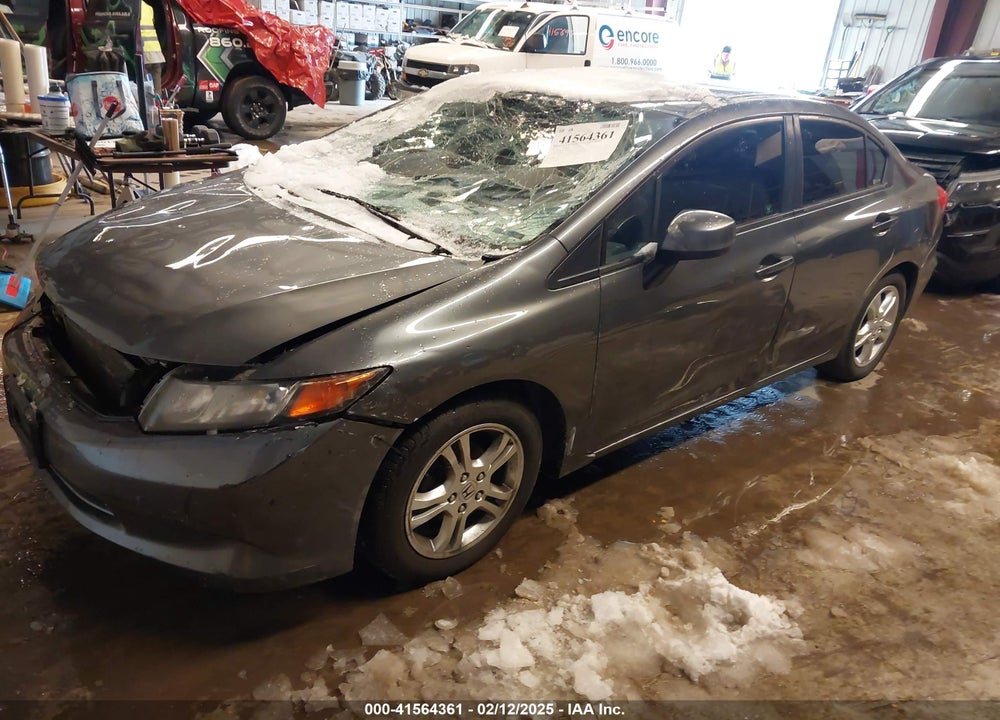 2012 HONDA CIVIC VIN: 19XFB2F58CE350975