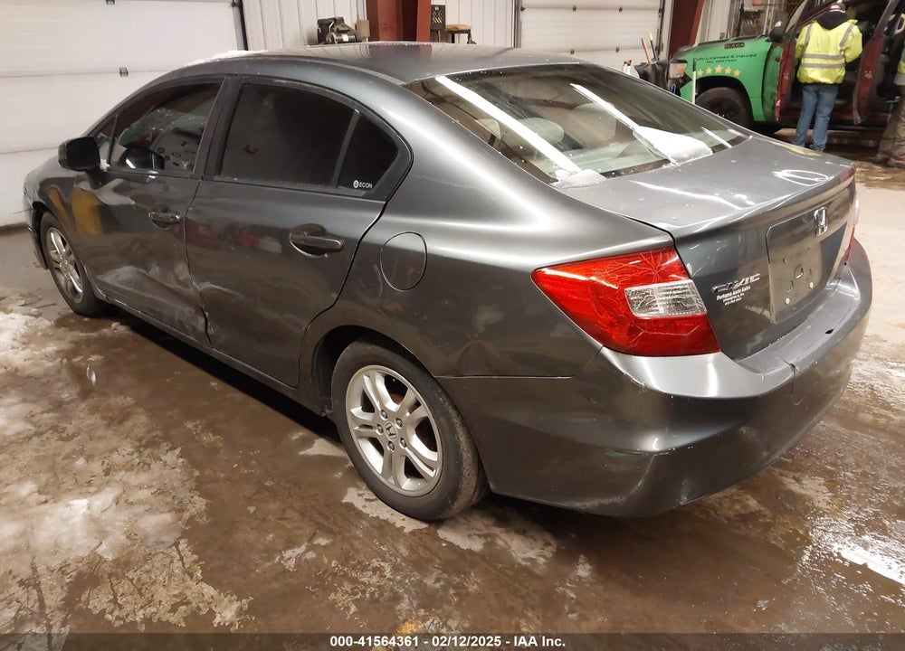 2012 HONDA CIVIC VIN: 19XFB2F58CE350975