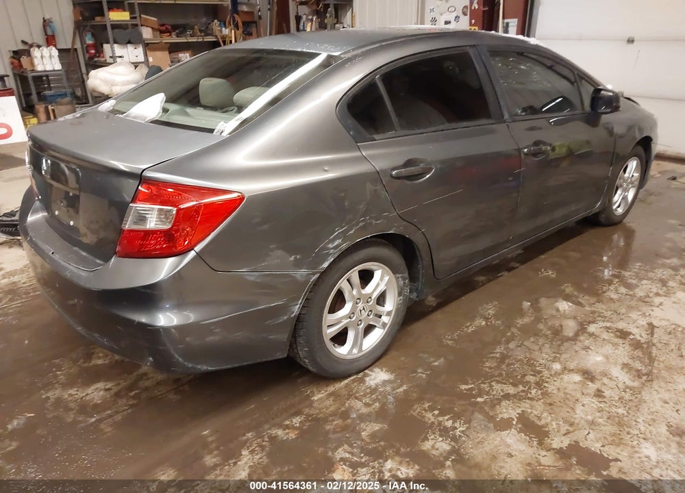 2012 HONDA CIVIC VIN: 19XFB2F58CE350975
