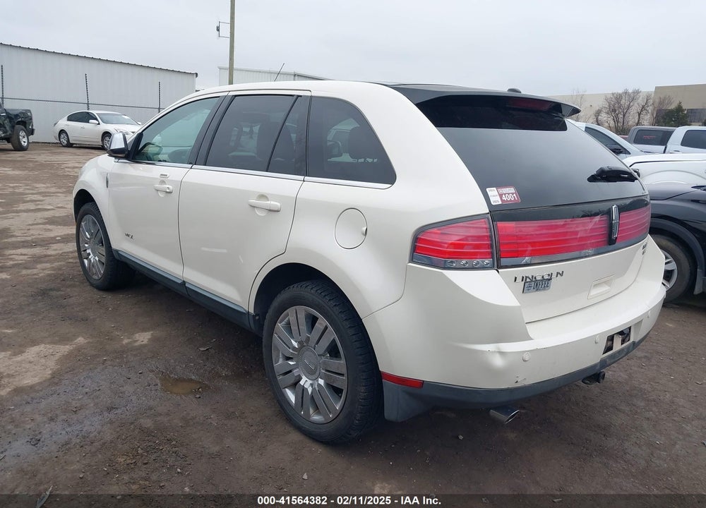 2008 LINCOLN MKX VIN: 2LMDU88C98BJ02474
