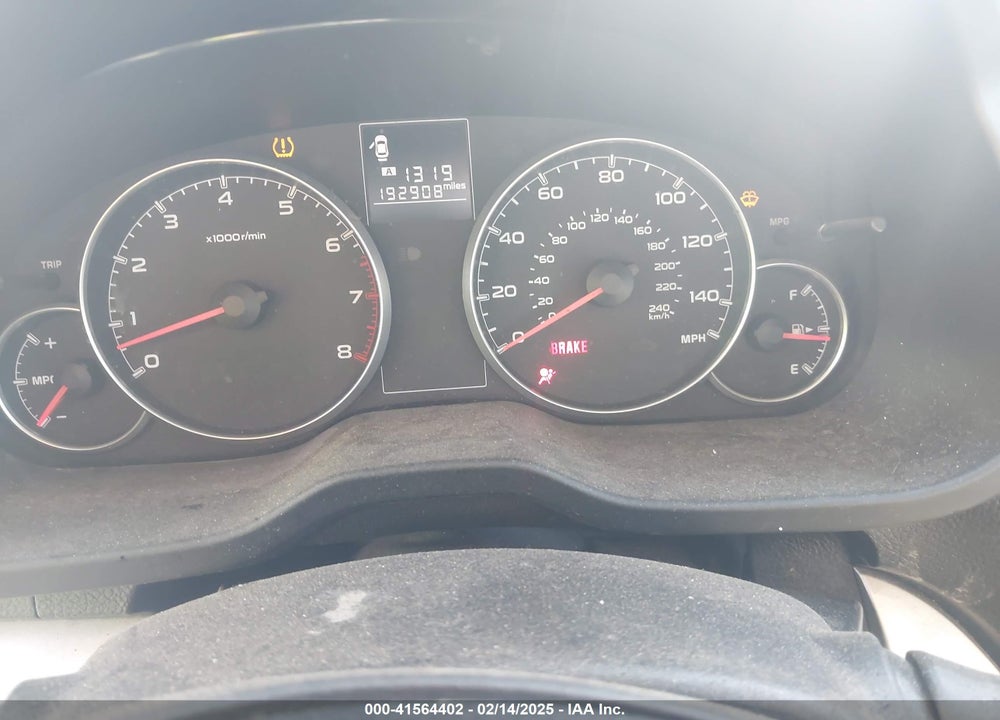 2013 SUBARU LEGACY VIN: 4S3BMAA64D1007913